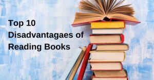 disadvantages of reading books