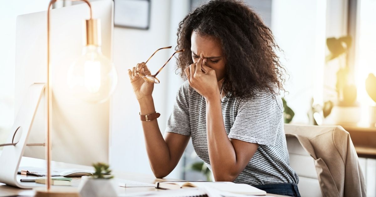 audiobooks save you from eye strain